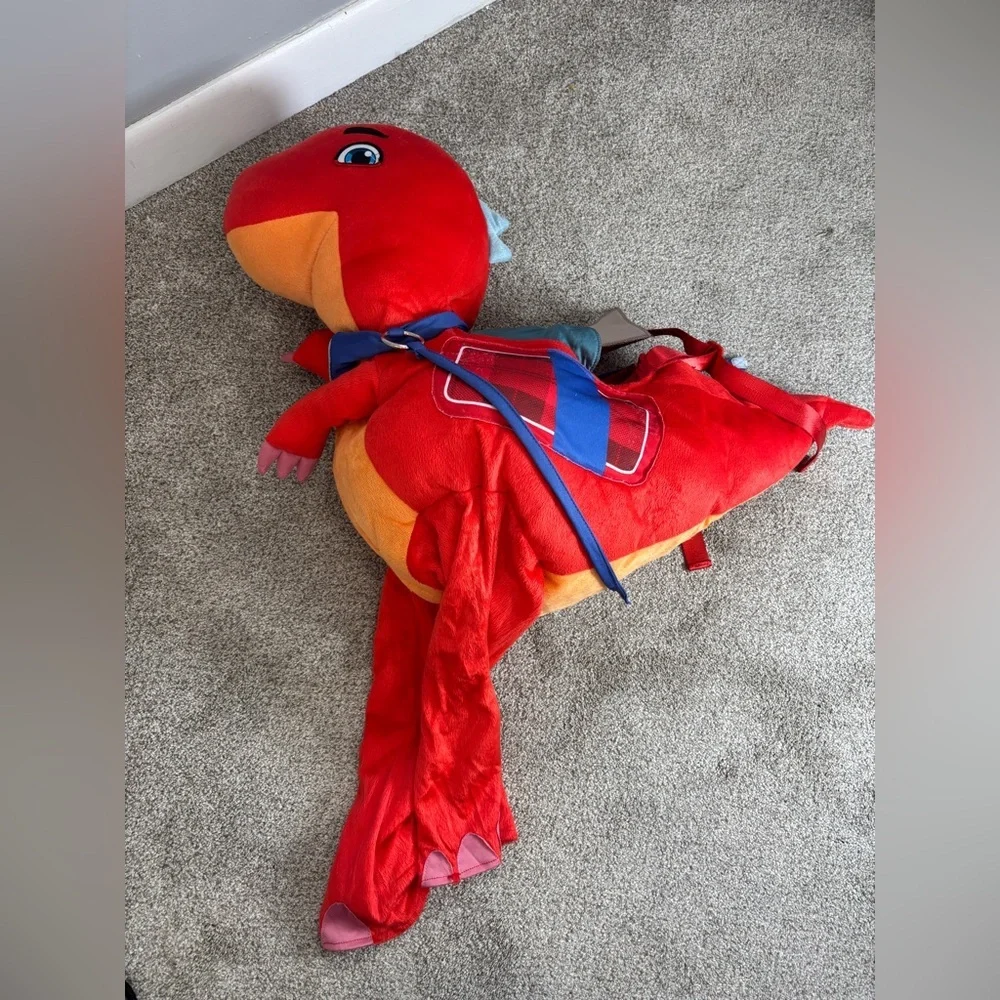 Dino Ranch Blitz Ride Along Dinosaur Halloween  Dress Up Toddler Costume O/S - Picture 2 of 5